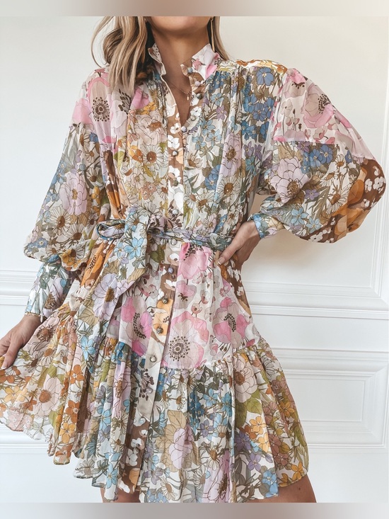 Zimmermann Dresses & Skirts - ZIMMERMANN Super Eight Lantern mini dress